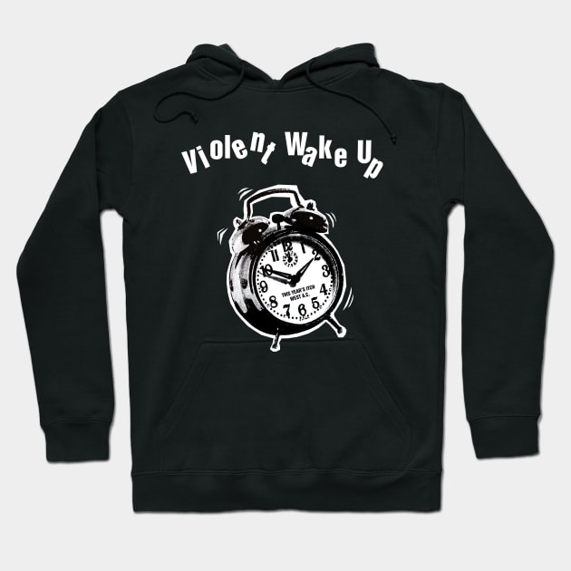 ROEL BUTZEN  - VIOLENT WAKE UP 90s collector Hoodie by BACK TO THE 90´S